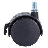 4Pcs 2in Universal Casters with Brake Mute 360 Degree Rotating Wheels Furniture Supply