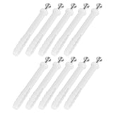 20Set Expansion Screw Tube Kit Cabinet Frame Fixing Wall Anchor Furniture Hardware