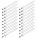 20Set Expansion Screw Tube Kit Cabinet Frame Fixing Wall Anchor Furniture Hardware