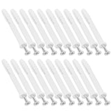 20Set Expansion Screw Tube Kit Cabinet Frame Fixing Wall Anchor Furniture Hardware