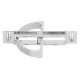Concealed Handle Set Modern Tatami Cabinet 180° Rotatable Embedded Pull Handle Parts