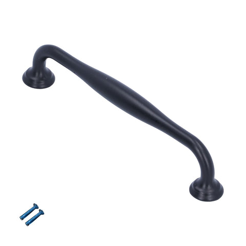 Zinc Alloy Handle Matte Black Cabinet Drawer Handle Bathroom/Wardrobe Door Hardware In Australia - Darrahopens