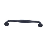 Zinc Alloy Handle Matte Black Cabinet Drawer Handle Bathroom/Wardrobe Door Hardware
