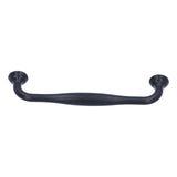 Zinc Alloy Handle Matte Black Cabinet Drawer Handle Bathroom/Wardrobe Door Hardware