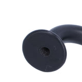 Zinc Alloy Handle Matte Black Cabinet Drawer Handle Bathroom/Wardrobe Door Hardware