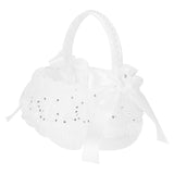 Flower Lace Basket White Romantic Flower Basket Candies Container Wedding Ceremony Decoration5707 Flower Basket L In Australia - Darrahopens