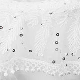Flower Lace Basket White Romantic Flower Basket Candies Container Wedding Ceremony Decoration5707 Flower Basket L