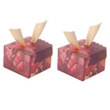 25 Sets Gift Candy Box for Party Christmas Birthdays European Weddings SuppliesEuropean Retro Flower Pattern(Golden Wing) S In Australia - Darrahopens