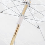Lace Umbrella Wedding Bridal Parasol Umbrella for Photography Props Wedding SuppliesS White