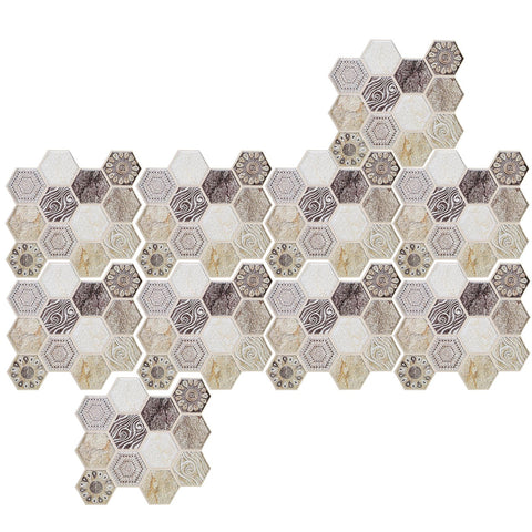 10Pcs Self Adhesive Sticker Background PVC Wall Decal Tile Sticker Home Decoration In Australia - Darrahopens