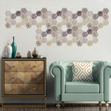 10Pcs Self Adhesive Sticker Background PVC Wall Decal Tile Sticker Home Decoration In Australia - Darrahopens