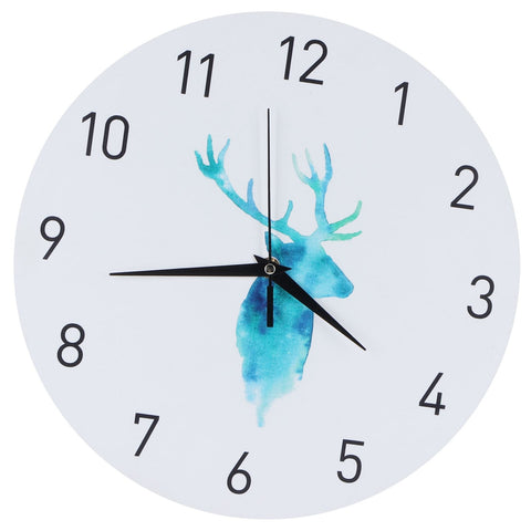 29CM Retro European Style Wall Clock Silent Non Ticking Clock for Living Room Bedroom Decor In Australia - Darrahopens