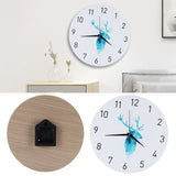 29CM Retro European Style Wall Clock Silent Non Ticking Clock for Living Room Bedroom Decor