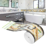 Wallpaper Border Trim Self Adhesive Sticker Decor for Living Room Kitchen Bathroom 5x500cm