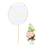 Metal Cake Inserts Round Cake Decoration Inserts Topper Birthday Cake Crafts Decoration In Australia - Darrahopens
