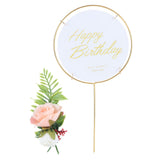 Metal Cake Inserts Round Cake Decoration Inserts Topper Birthday Cake Crafts Decoration In Australia - Darrahopens