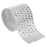 Plastic Imitation Diamonds Hollow Mesh Rhinestones Ribbon Wrap for Wedding Decor DIY Clothing In Australia - Darrahopens
