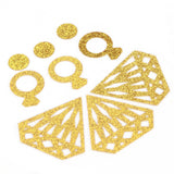 Diamond Ring Shape Sequin Confetti for Engagement Party Wedding Party Decoration In Australia - Darrahopens