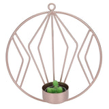 Candle Holder Innovative Geometric Round Wall Mounted Candlestick Ornament Rose Gold In Australia - Darrahopens