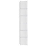 6 Set Plastic Clear Box with Separate Lid Candies Storage Containers Party Gifts Favor