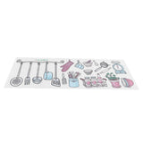 Originality Kitchen Wallpaper Self‑Adhesive Kitchenware Pattern Sticker for Kitchen Home In Australia - Darrahopens