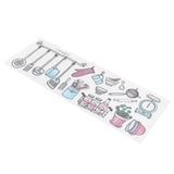 Originality Kitchen Wallpaper Self‑Adhesive Kitchenware Pattern Sticker for Kitchen Home
