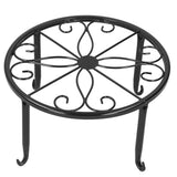 Wrought Iron Plant Stand Flower Pot Holder Stand Indoor Outdoor Display Rack Room Decor In Australia - Darrahopens