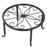 Wrought Iron Plant Stand Flower Pot Holder Stand Indoor Outdoor Display Rack Room Decor In Australia - Darrahopens
