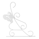 Flower Pot Hanging Hook European Style Wrought Iron Plants Hanger for Garden Patio Balcony White In Australia - Darrahopens