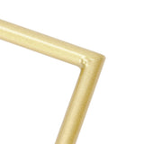 Towel Rack Nordic Style Wall Mounted Rectangular Towels Storage Ring Bathroom Accessory Gold