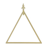 Wall Towel Rack Nordic Style Innovative Triangular Towel Holder Decoration for Bathroom Gold