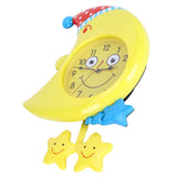Wall Clock Cartoon Silent Non Ticking Decorative Wall Clock for Kid's Bedroom Studyroom Decor