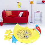 Wall Clock Cartoon Silent Non Ticking Decorative Wall Clock for Kid's Bedroom Studyroom Decor