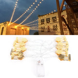 1.5m String Light Muslim Innovative Wrought Iron Ramadan Decoration Ornament Gold