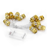Kerosene Bottle Shape Decorative Light String for Muslim Ramadan Eid Festival Party Supplies