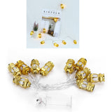 Kerosene Bottle Shape Decorative Light String for Muslim Ramadan Eid Festival Party Supplies
