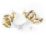 Gold Moon Shaped String Lights Decorative Lights Muslim Ramadan Eid Festival Party Home Decor