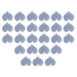 100PCS Self‑Adhesive Mirror Wall Stickers Heart Shape DIY Wall Decal for Home Bedroom Decor In Australia - Darrahopens