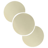 Round Mirror Wall Sticker DIY Wall Decal for Home Living Room TV Background Bedroom DecorGold