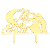 Cake Insert Gold Mirror Surface Cake Topper for Wedding Party Holiday Decoration In Australia - Darrahopens