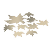 DIY Wall Stickers Maple Leaf Shape PVC Decals 3‑Dimensional Home Wall DecorationGold In Australia - Darrahopens