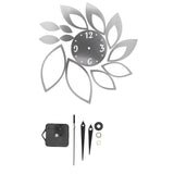 DIY Mirror Wall Clock Stickers Modern Decor for Home Living Room Background StickerSilver In Australia - Darrahopens