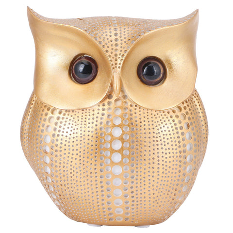 Owl Statue Figurine Nordic Resin Animal Sculpture Ornament Craft Home Desktop Decoration In Australia - Darrahopens