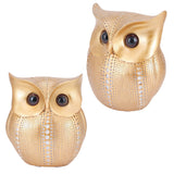 Owl Statue Figurine Nordic Resin Animal Sculpture Ornament Craft Home Desktop Decoration In Australia - Darrahopens