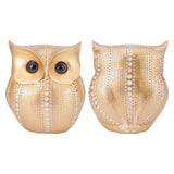 Owl Statue Figurine Nordic Resin Animal Sculpture Ornament Craft Home Desktop Decoration