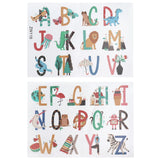 Animals Plants English Letters Pattern Wall Sticker Wall Decals for Kids Room Decor In Australia - Darrahopens
