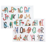Animals Plants English Letters Pattern Wall Sticker Wall Decals for Kids Room Decor In Australia - Darrahopens