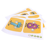 Innovative Stickers Number Jumping Grid Ground Decals for Home Nursery Kindergarten