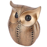 Owl Statue Figurine Ornament Innovative Resin Animal Sculpture Art Crafts Home Decoration In Australia - Darrahopens