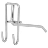 30pcs Supermarket Hook Iron Grid Shelf Hook Jewelry Display Shelf Hook 3.5mm Thickness10cm / 3.9in Long